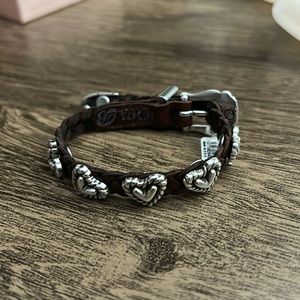 Brighton Roped Heart Braid Bandit Bracelet